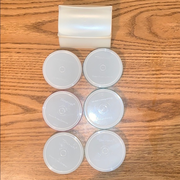 Vintage Tupperware Coaster Set - Picture 4 of 4